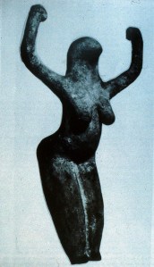 BirdHeaded Snake Goddess