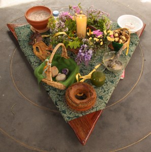 Spring Equinox altar